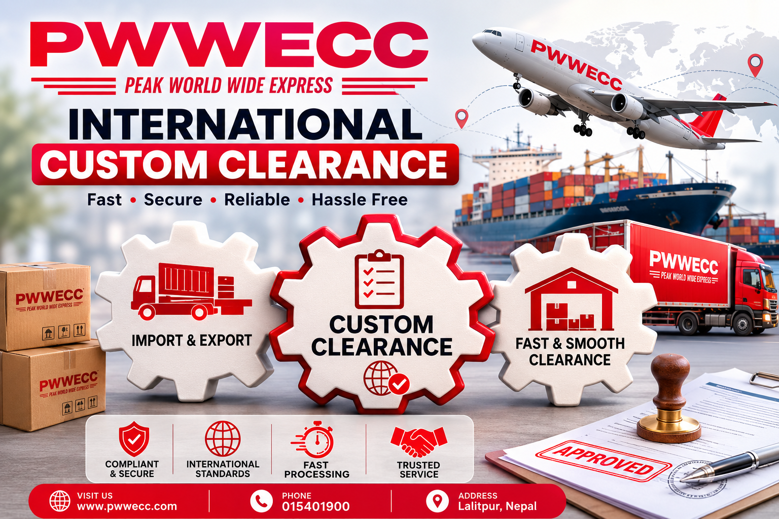 SIMPLIFY INTERNATIONAL CUSTOMS CLEARANCE WITH PWWECC