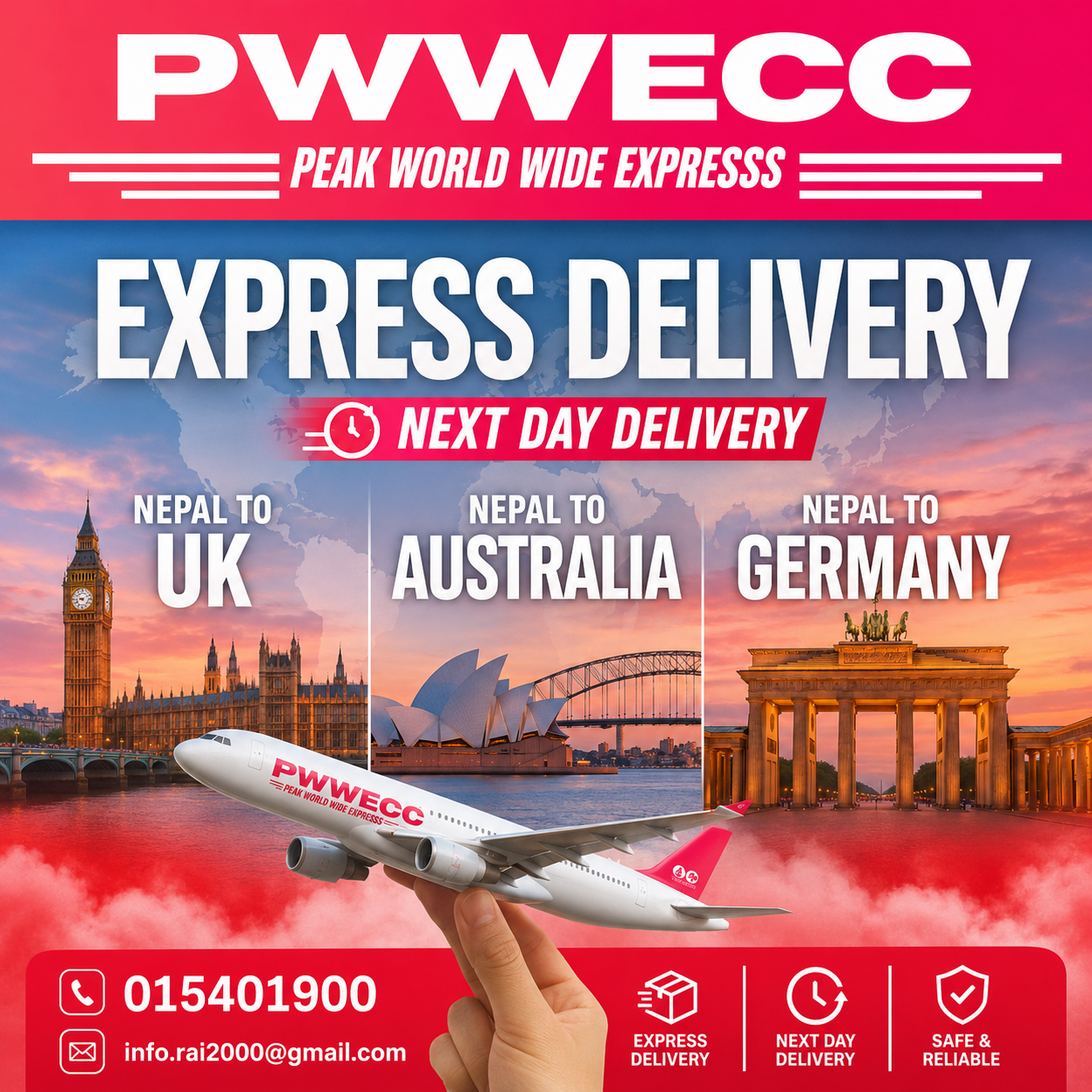PWWECC EXPANDS GLOBAL LOGISTICS SERVICES CONNECTING NEPAL TO THE UK, EUROPE, AUSTRALIA AND HONG KONG